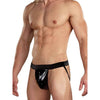 Male Power Moonshine Men's Liquid Onyx Cut Out Back Jock-Brief Style Pleasure Enhancer - Model MOONSHINE-01 - Black - Adult Naughty Store