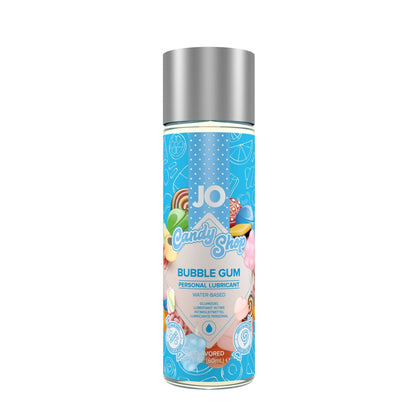 Indulge in JO H2O Bubblegum Lubricant - Silky Smooth Hydration, 2 oz