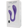 Adrien Lastic Wireless Couples Vibrator - Couple Secrets 2 +lrs Purple - Dual Stimulation for Him and Her - Adult Naughty Store