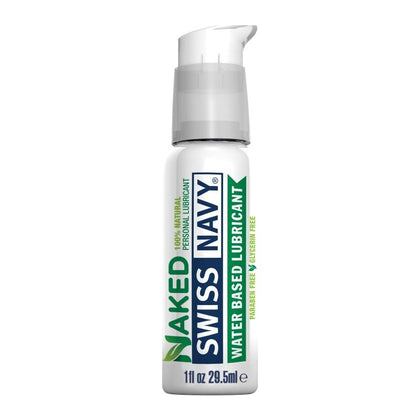 Swiss Navy Naked All Natural Water Based Lubricant 1oz/29ml