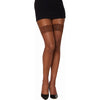 Midnight Seduction Back Seam Fishnet Thigh High Stockings - Adult Naughty Store