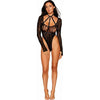 Midnight Seduction Seamless Teddy & Harness Set - Adult Naughty Store