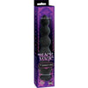 Black Magic 7 inches Ribbed Vibrator