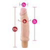 X5 Hard On Vibe 9 inches Waterproof Dildo - Beige