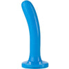 Platinum Premium Silicone The Slim Dildo - Blue