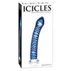 Icicles No 29 Textured Glass Dildo