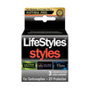 Lifestyles Styles Sensitive Collection Condoms 3 Pack