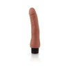 Miguel Dual Density Brown Vibrating Dildo