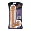 Thick Cock Balls 9 Inches Suction Cup Beige Dildo