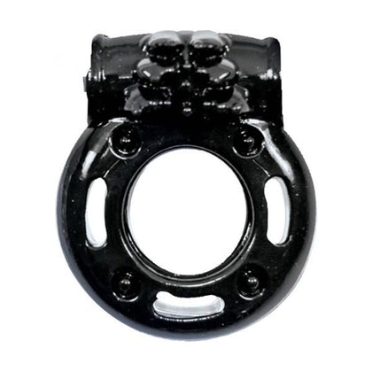 The Macho Stallions Vibrating Cock Ring (black)