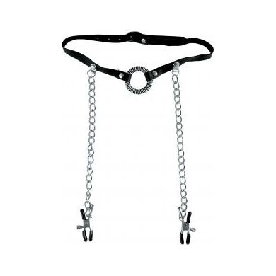 Fetish Fantasy Limited Edition O-Ring Gag & Nipple Clamps