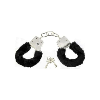 S&M Furry Handcuffs: Black