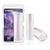 M for Men Stroke Sleeve Clear