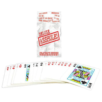 Deluxe Asshole Card Game Poker Size