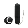 Power Ring Remote Mini Slim Bullet Vibrator Black