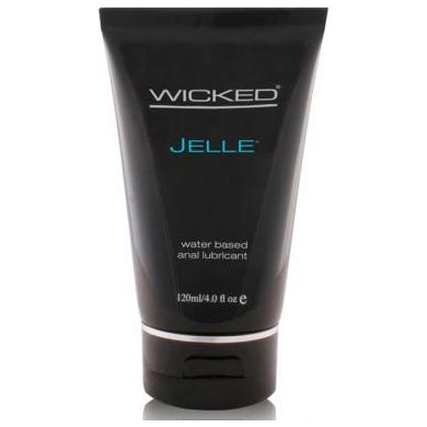 Wicked Jelle Anal Gel Lubricant 4oz.