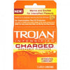 Trojan Charged W/intensified Lubricant Condoms (3 Pack)