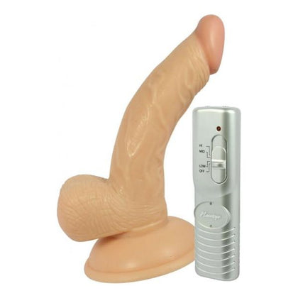 All American Mini Whoppers 5in Curved Vibrating Dong