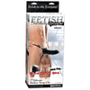 Fetish Fantasy Extreme 7in Silicone Hollow Strap-on Black