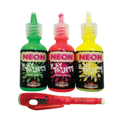 Neon Body Paints 3pk Card