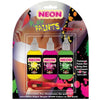 Neon Body Paints 3pk Card