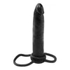 Anal Fantasy Double Trouble Cock Ring Black