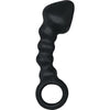 Ram Anal Trainer #3 Silicone Anal Beads 5.5 Inch - Black