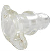 Double Tunnel Plug X-Large Clear