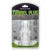 Double Tunnel Plug X-Large Clear