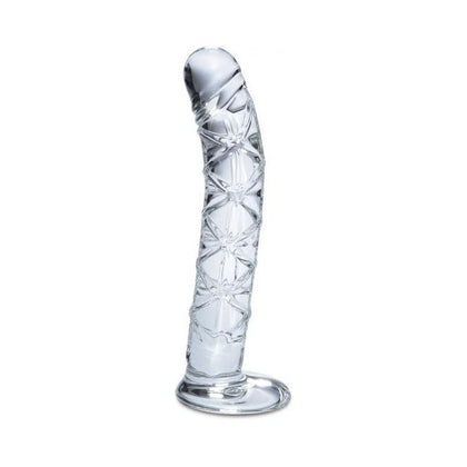 Icicles No. 60 Glass G-Spot Dong Clear