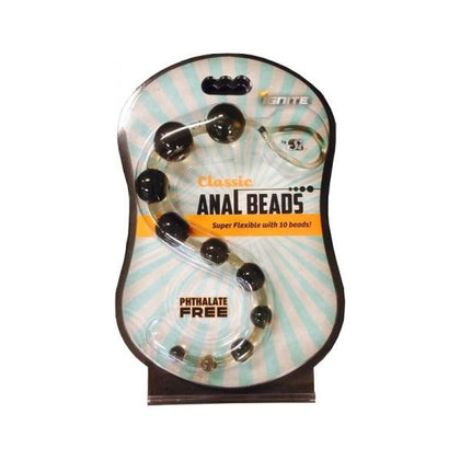 SI Classic Anal Beads (Black)