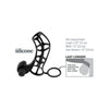 Deluxe Silicone Power Cage - Black