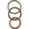 Sportsheets Metal O-Ring 3 Pack Nickel-free Rings