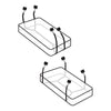 Wraparound Mattress Restraints Black