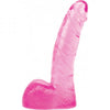 Wet Dreams Pink Stallion Dildo with Balls Pink