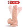 X5 5 Inches Cock With Suction Cup Beige