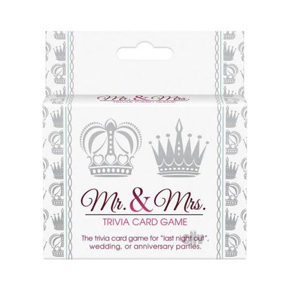 Mr. and Mrs. Trivia Card Game