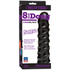 Vac-U-Lock 8 inches Dong Raging Hard-Ons Black