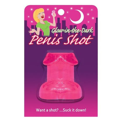 Glow In The Dark Penis Shot Glass Pink