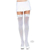 Nylon Over The Knee W/bow Plus