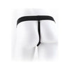 Fetish Fantasy 11 inches Vibrating Hollow Strap On Beige