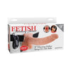 Fetish Fantasy 9in Vibrating Hollow Strap-on With Balls