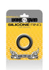 Boneyard Silicone Ring 1.4 inches Black