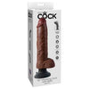 King Cock 10in Vibrating Cock W/balls