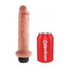 King Cock 7 inches Squirting Dildo Beige
