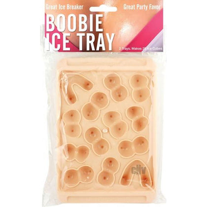 Boobie Ice Cube Tray Assorted Shapes 2 Pack