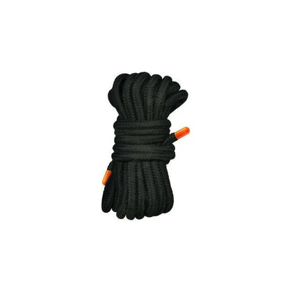 The 9's, Orange Is The New Black, Tie Me Ups Cotton/nylon Blend Bondage Rope, Black With Orange Aigl