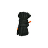 The 9's, Orange Is The New Black, Tie Me Ups Cotton/nylon Blend Bondage Rope, Black With Orange Aigl