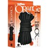 The 9's, Orange Is The New Black, Tie Me Ups Cotton/nylon Blend Bondage Rope, Black With Orange Aigl