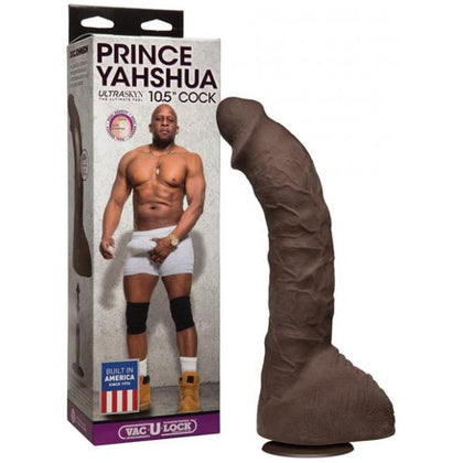 Prince Yahshua Ultraskyn 10.5 inches Cock Brown Dildo